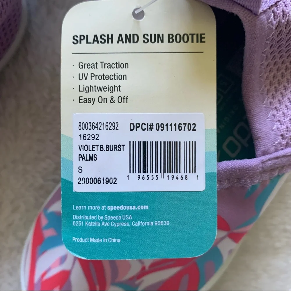 Speedo Toddler Printed Shore Explorer Water Shoes